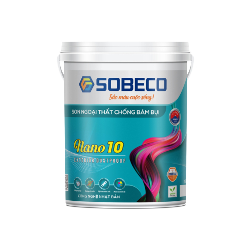 NANO 10 – Sơn Ngoại Thất Chống Bám Bụi